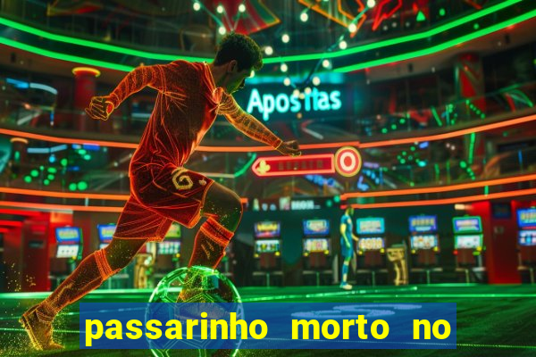 passarinho morto no quintal significado espiritual