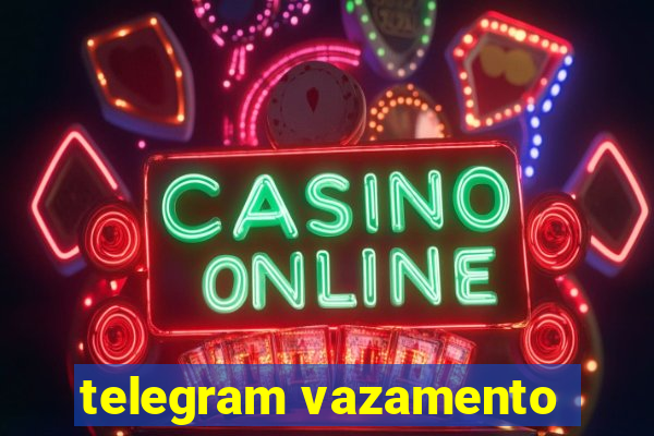 telegram vazamento