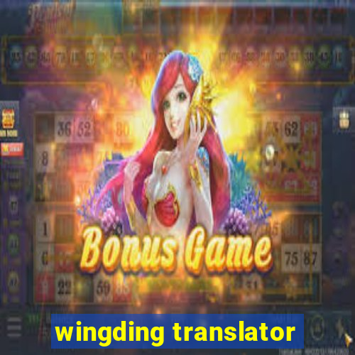 wingding translator