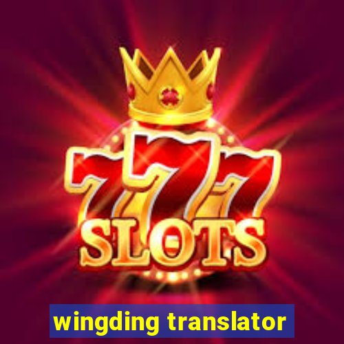 wingding translator