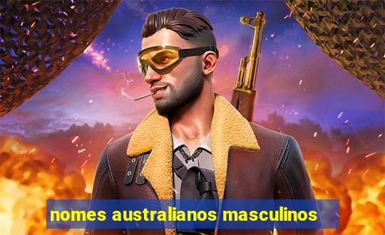 nomes australianos masculinos