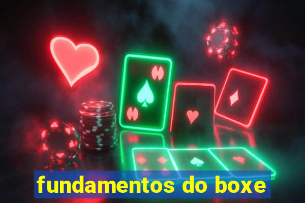 fundamentos do boxe