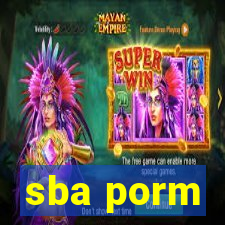 sba porm