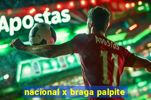 nacional x braga palpite