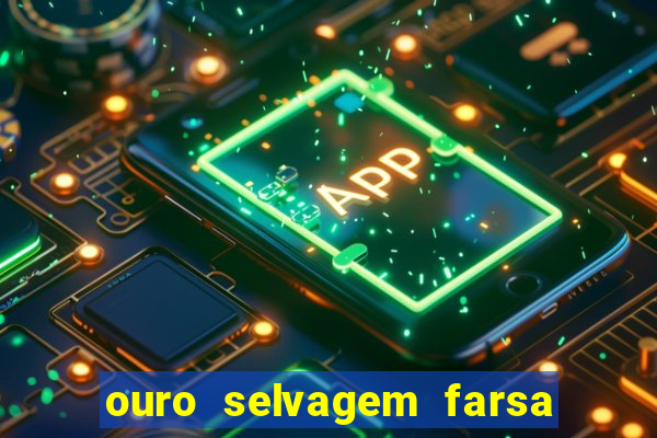 ouro selvagem farsa ouro selvagem o que aconteceu