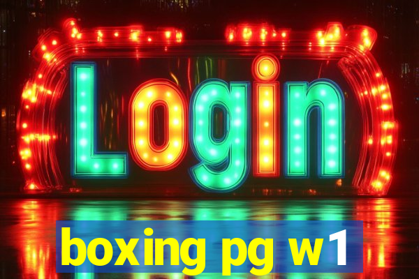 boxing pg w1