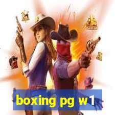 boxing pg w1