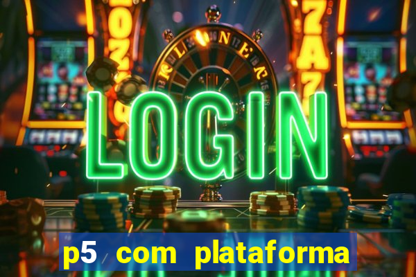 p5 com plataforma de jogos