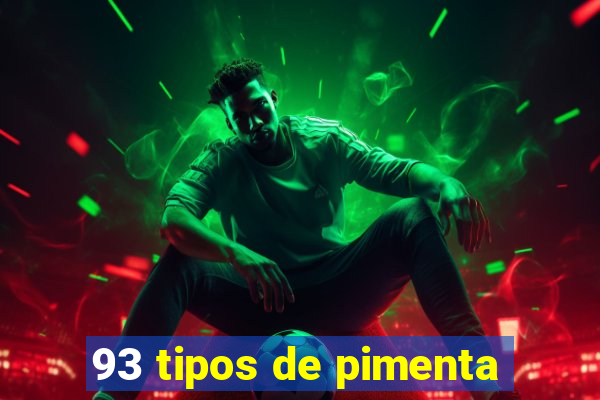 93 tipos de pimenta