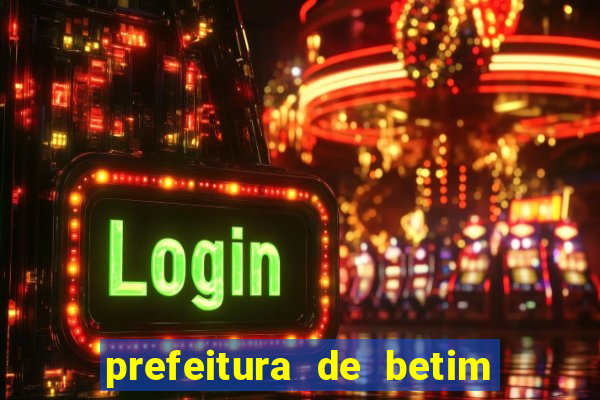 prefeitura de betim - contracheque online