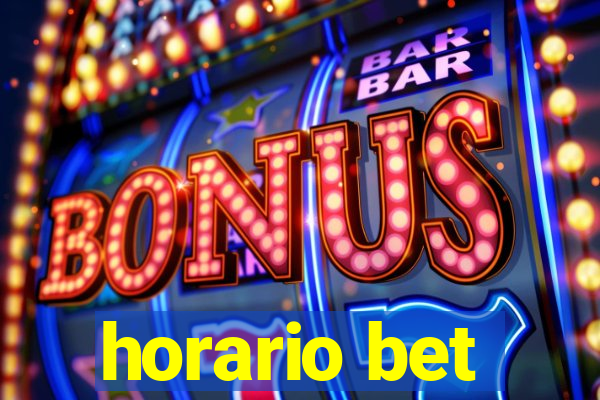 horario bet