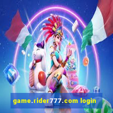 game.rider777.com login