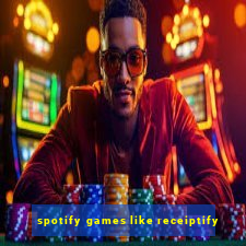 spotify games like receiptify