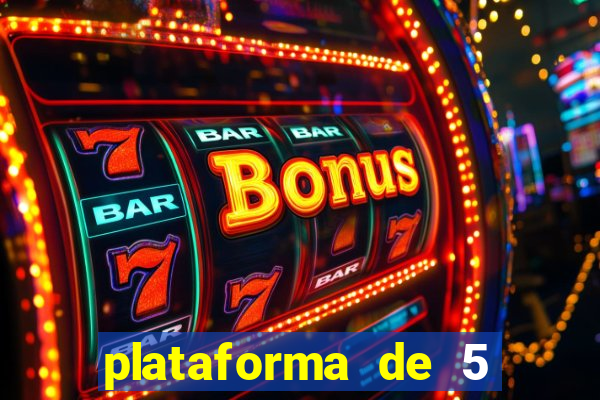 plataforma de 5 reais fortune tiger