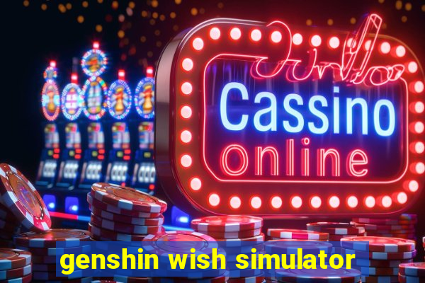 genshin wish simulator