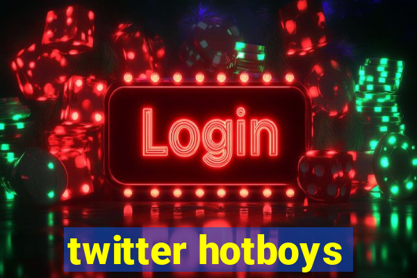 twitter hotboys