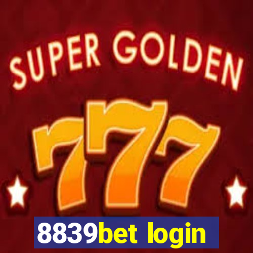 8839bet login