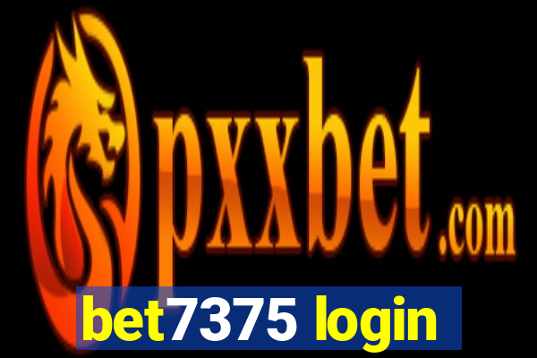 bet7375 login