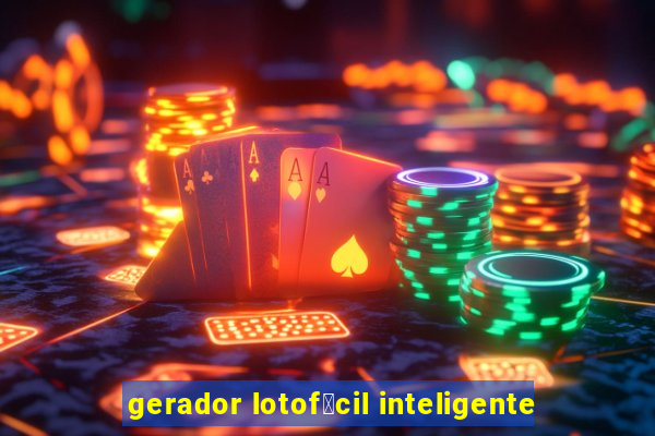 gerador lotof谩cil inteligente