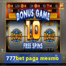 777bet paga mesmo