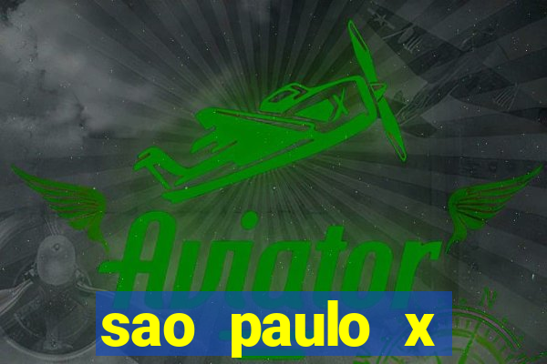 sao paulo x palmeiras palpites