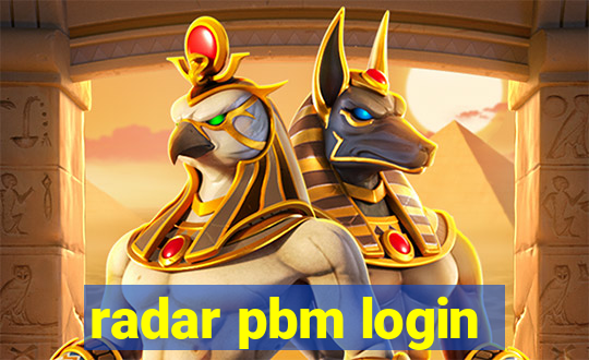 radar pbm login