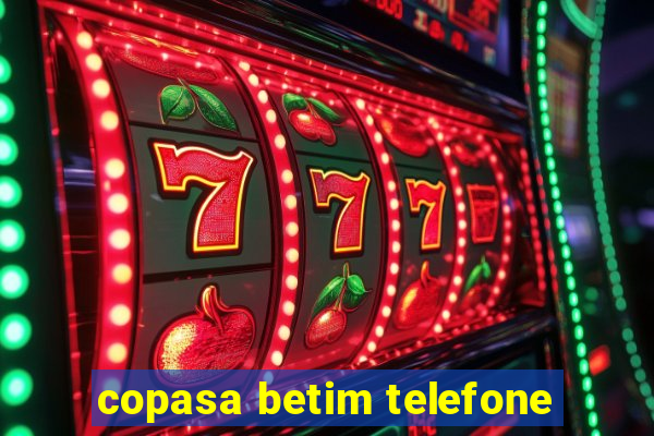 copasa betim telefone