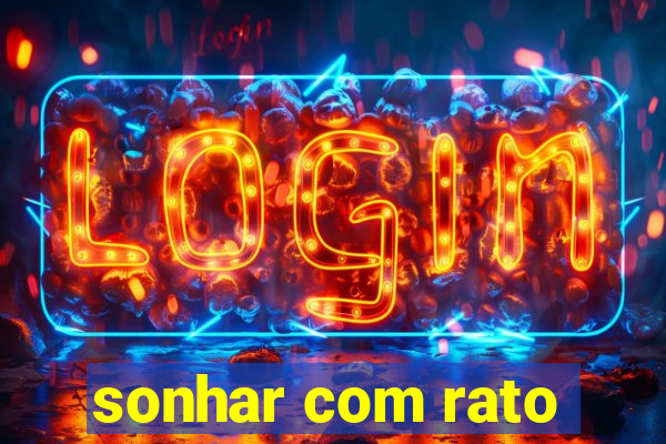 sonhar com rato