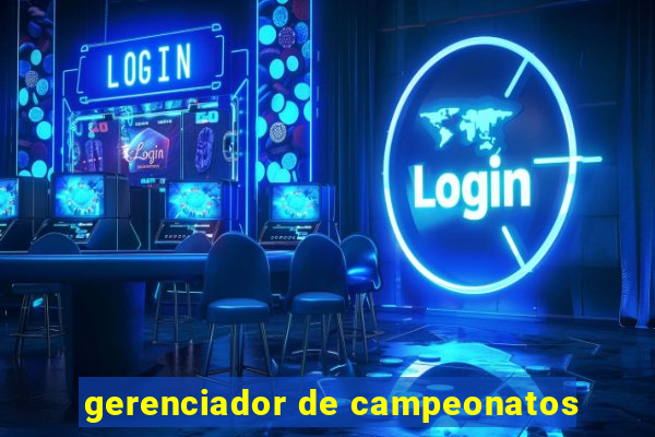 gerenciador de campeonatos