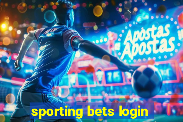 sporting bets login