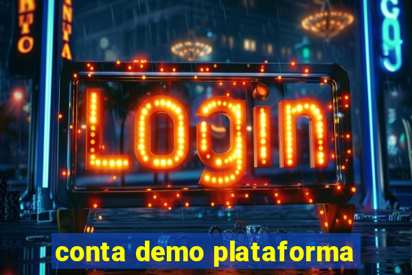 conta demo plataforma