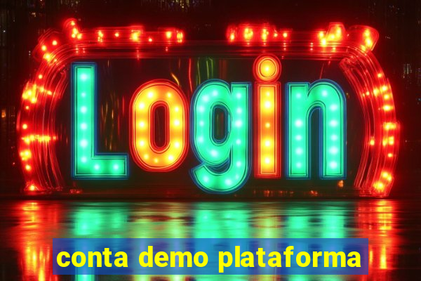 conta demo plataforma