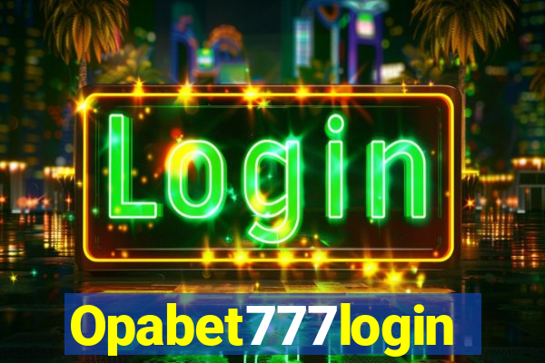 Opabet777login