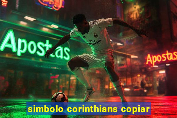 simbolo corinthians copiar