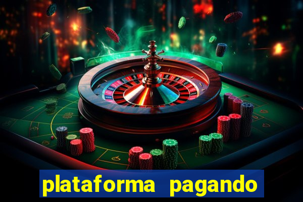 plataforma pagando no cadastro slots