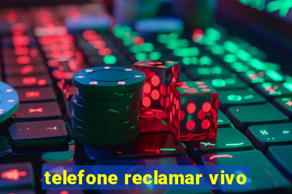 telefone reclamar vivo