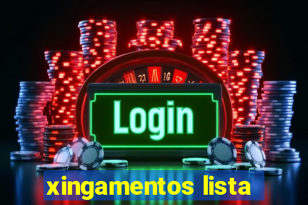 xingamentos lista