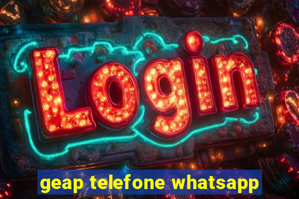 geap telefone whatsapp