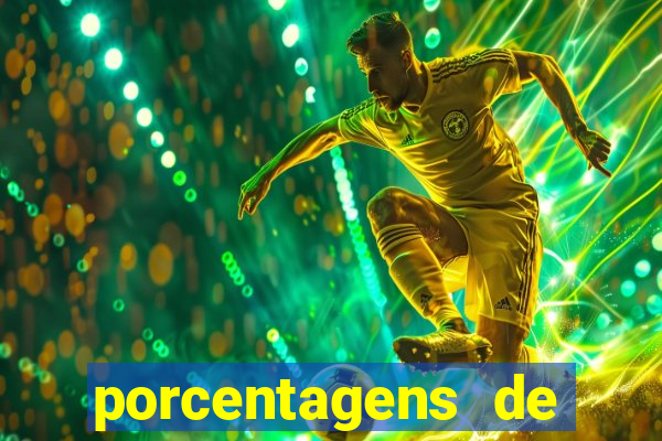 porcentagens de jogos pagantes