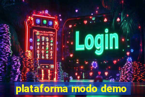 plataforma modo demo