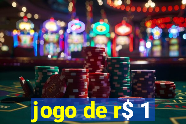 jogo de r$ 1