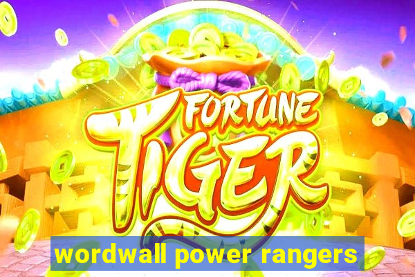 wordwall power rangers