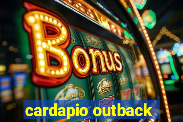 cardapio outback