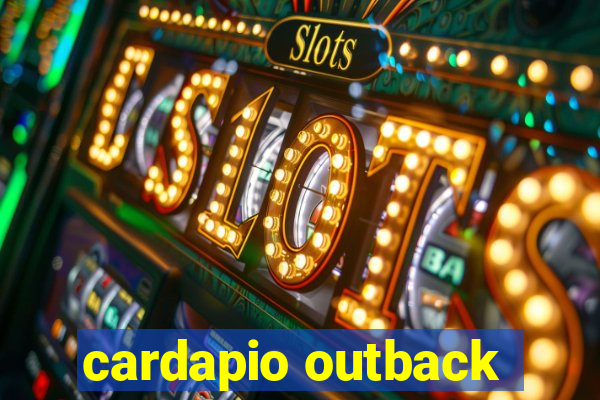 cardapio outback