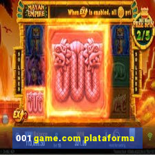 001 game.com plataforma