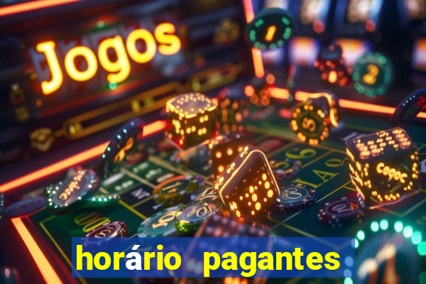 horário pagantes do fortune tiger