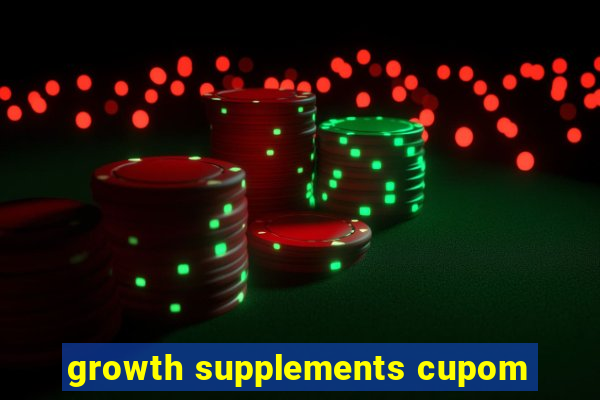 growth supplements cupom