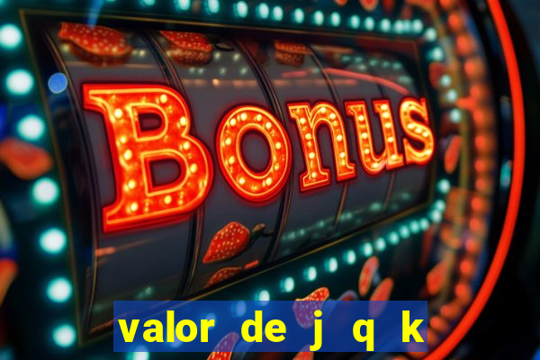 valor de j q k en blackjack