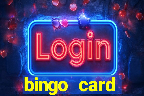 bingo card generator with pictures