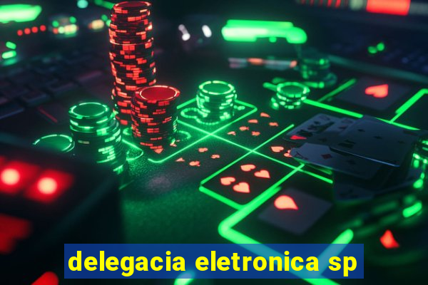 delegacia eletronica sp